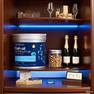 EcoArmor Custom Jar | BarrierGuard Fish Oil Can | OxygenLock Pharma Tin | SustainaJar Eco Pack | BrandShield Alu <b>Bottle</b> - Product Image 3