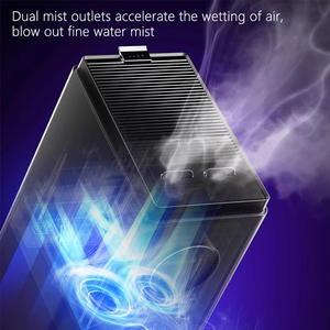 Objectif Offre Spéciale 13L Double Tête Électrique Écran Tactile Contrôle Mode Sommeil Faible Bruit Humidificateur avec Lumière UV - Product Image 4