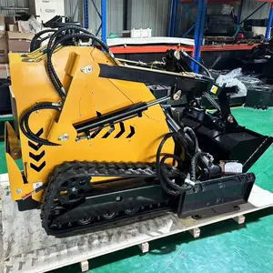 Nuovissimo CE approvato Mini Loader Stand su Skid Steer Loader con lama Dozer per la vendita