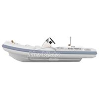 Bateau pneumatique à grande vitesse CE Mer Vista Sport Rib Catamaran 360 Orca Hypalon à coque rigide en aluminium à vendre
