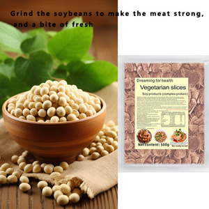 Bistec <span class=keywords><strong>vegano</strong></span> Carne vegetariana Carne a base de plantas Bistec Alto en proteínas Comida vegana Frijol Carne Vegetal Snacks - Product Image 1