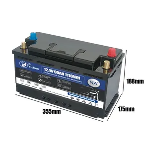 12V 90ah Natrium-Ion Batterij Fabrikanten Cc1500 12V 40ah 50ah 60ah 90ah 100ah Natrium-Ion Batterijen Voor Auto Starten