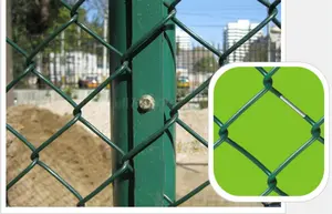 A cerca de arame verde mais popular para extensões