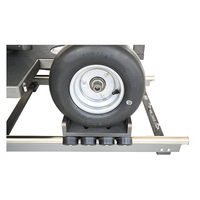 Multi Wheels Universal Track Wheels Film et TV Camera Doorway for Track Portable Skateboard avec roues pour Quad Dolly Track