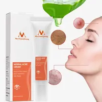 Meijianqiong — crème nettoyante pour le visage, gel aux herbes de haute qualité, traitement Anti-acné, élimine les cicatrices, huile pour la peau, et les taches d'acné