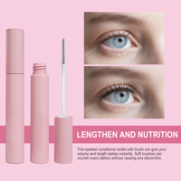Boîte d'emballage unique pour sérum pour cils, logo personnalisé, ensemble de soins de la peau, flacon en plastique, tube de revitalisant pour extensions de cils avec applicateur