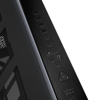 Nouveau boîtier panoramique ROG Cronox GR801 EATX Full Tower 2026 avec écran LCD de 9,2 pouces et verre trempé incurvé pour ordinateur