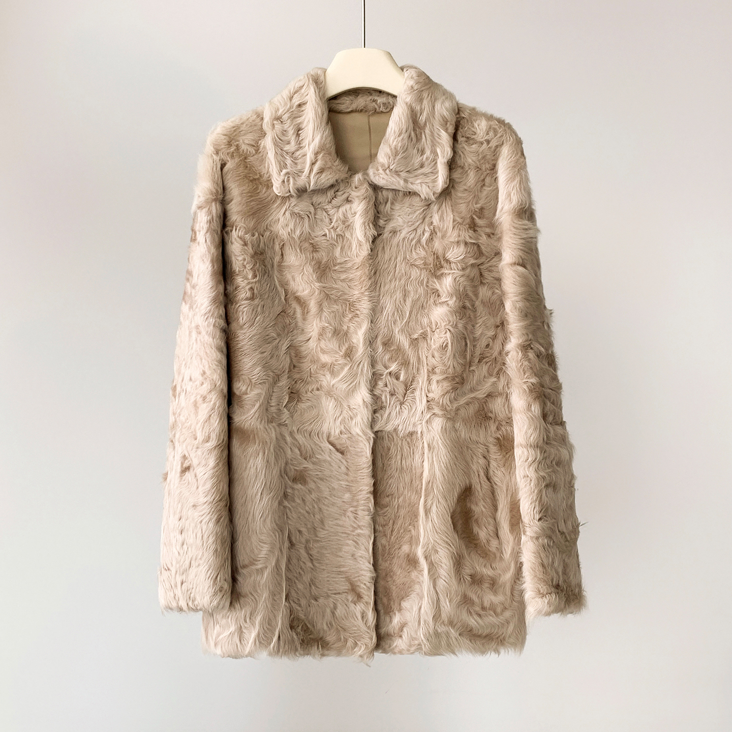 Verified Supplier Astrakhan Fur Coat Eco-Friendly, Handcrafted 