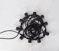 Guirlande solaire en forme d'ampoule OVO-042, étanche, LED, pour extérieur, camping, aménagement paysager, jardin, cour, terrasse, décoration d'ambiance