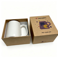 Boîte rigide en kraft personnalisée avec impression, boîte d'emballage cadeau pour tasse en céramique, service personnalisé à faible MOQ