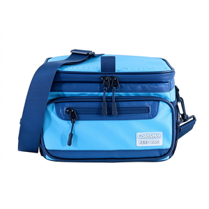 Glacière portable isotherme en polyester imperméable avec décapsuleur, 15L, fermeture éclair, pour champagne, vin, boissons, voiture, pique-nique - Product Image 2