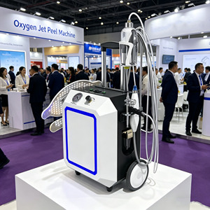 เครื่องทำความสะอาดผิวหน้าระดับซาลอน 3 in 1 จากโรงงานโดยตรง รับผลิตแบบ ODM เครื่องพ่นออกซิเจนสำหรับผิวหน้า ได้รับการรับรองมาตรฐาน CE - Product Image 1
