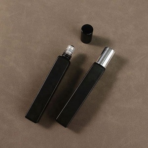 Empty Essential Oil Frosted Glass Roll on <b>Perfume</b> <b>Bottle</b> with Steel Roller Ball 10ml - Product Image 6