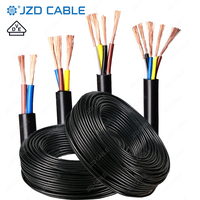 Câble mobile robuste JZD VDE 300/500V 450/750V pour machines minières, câble industriel, piscine/spa, fil et câble d'intérieur