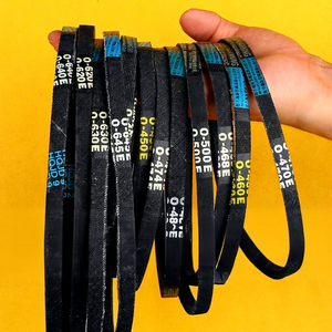 Courroie trapézoïdale O-ring 0-450E 0-630E 0-620E pour moteur de machine à laver et convoyeur, noire, résistante à l'usure, service de découpe - Product Image 1