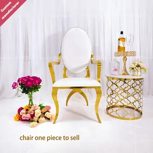 Restaurant furniture nordic style wedding dining chairs party custom velvet leather gold or silver stainless steel armchair