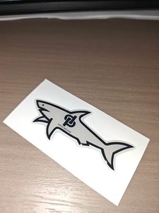 Autocollant Requin 2026 JUL, Autocollant Décoratif Imperméable de Dessin Animé, Autocollant Requin CP Gertrude, Vente en Gros - Product Image 4