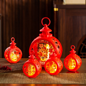 Lanterna a Forma di Zucca per Bambini, Decorazione per Feste di Halloween, Ornamento da Tavolo, Regalo, Piccola Luce Notturna per Uso Interno - Product Image 6