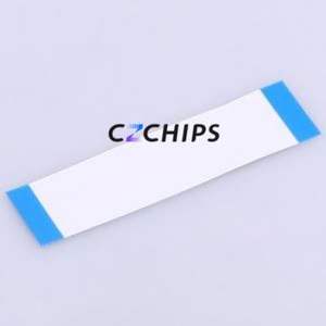 JS10A-24P-100-4-8 FFC Cable (Flexible Flat Cable) P=1mm Connector 24P 1mm 0.3mm Non-Inverting - Product Image 2