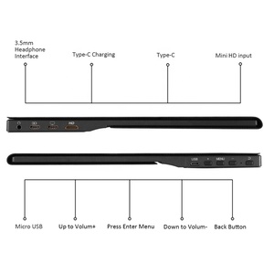 Monitor Portátil Super Delgado de 15.6 Pulgadas 1920*1080 Full HD con USB Tipo-C para Ampliar la Pantalla de Juegos de Móviles, PC y Portátiles - Product Image 5