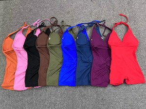 <span class=keywords><strong>Mono</strong></span> de Fitness de una pieza de alta elasticidad Europeo Americano para mujer, pantalones de Yoga de cadera de melocotón con Air Beauty Back, <span class=keywords><strong>mono</strong></span> deportivo - Product Image 5