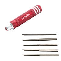 Lame de précision Prime Model pour gravure de résine Gundam, outil de découpe de lignes, ciseau, outils à 5 et 7 lames pour modélisme RC, voitures et drones