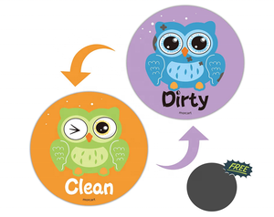Imán Reversible de doble cara para lavavajillas, imán de <span class=keywords><strong>nevera</strong></span> de alta calidad, Reversible, con tapa - Product Image 1