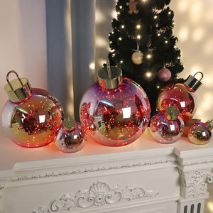 Adornos decorativos eléctricos <span class=keywords><strong>de</strong></span> <span class=keywords><strong>Navidad</strong></span>, adornos <span class=keywords><strong>de</strong></span> luz hechos a mano, bolas huecas gigantes <span class=keywords><strong>de</strong></span> vidrio, <span class=keywords><strong>esfera</strong></span> <span class=keywords><strong>de</strong></span> mesa, venta al por mayor - Product Image 3
