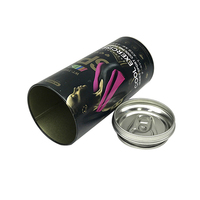 Cosmétiques créatifs maquillage emballage Coca Tin 65*155mm chaussette serviette T-Shirt cadeau boîtes de conserve Cola forme économie Pot tirelire boîte de conserve
