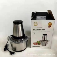 Penggiling Daging Multifungsi Dapur dari Baja Anti Karat untuk Makanan Bayi, Bawang, dan Buah