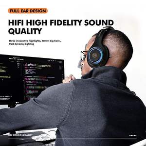 Nouveau <span class=keywords><strong>casque</strong></span> de jeu filaire A8 Studio Phone Audifonos avec micro 50 heures d'écoute longue durée annulation du bruit <span class=keywords><strong>casque</strong></span> sans fil HD <span class=keywords><strong>2022</strong></span> - Product Image 4