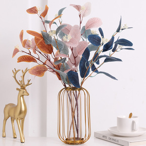 Venta al por mayor de flores artificiales, guirnalda de hojas verdes, accesorios exuberantes, decoración a granel, boda, flores artificiales baratas de alta calidad, hojas - Product Image 4