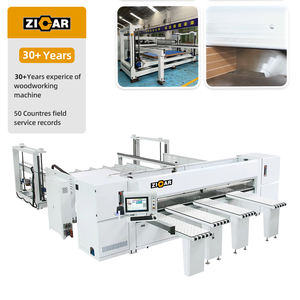 Scie <span class=keywords><strong>à</strong></span> panneaux automatique ZICAR KDT JIDONG pour usage intensif, alimentation automatique, pour la découpe de panneaux MDF, PVC, placages et autres matériaux. - Product Image 1