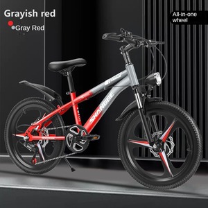 Bicicleta de Montaña de Acero Ultraligera para Niños de 6 a 12 Años, con Velocidades Variables, 8 Velocidades, Frenos de Disco, Horquilla con Suspensión, para Niños y Niñas - Product Image 2