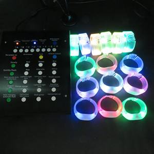 DMX Kontrollü Uzaktan Kumandalı <span class=keywords><strong>LED</strong></span> Bileklik 2025 Yeni Ürünler Silikon <span class=keywords><strong>LED</strong></span> Bileklik Geri Çekilebilir Bileklik - Product Image 3