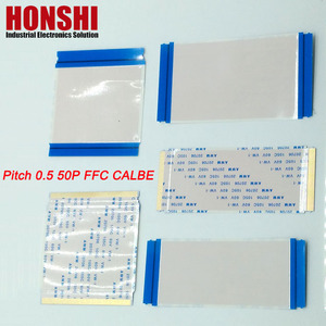 FPC ชุบทองสายไฟยืดหยุ่น AWM 20706 105C 60V VW-1 0.5มม. 4P/6/8/10/12/14/16/20/26/30/40/40/45/50/54/60/68/80พิน - Product Image 4