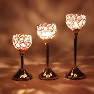 Candelabro <span class=keywords><strong>de</strong></span> Latón con Bola <span class=keywords><strong>de</strong></span> Cristal Natural, <span class=keywords><strong>Hierro</strong></span> <span class=keywords><strong>Forjado</strong></span> Antiguo Hecho a Mano <span class=keywords><strong>de</strong></span> Alta Calidad, Caja <span class=keywords><strong>de</strong></span> Cristal con Metal Galvanizado - Product Image 1