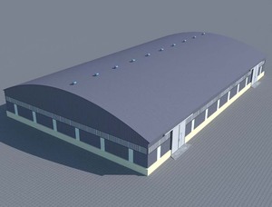 Trọng lượng nhẹ mô-đun Kết Cấu Thép đúc sẵn khung kim loại nhà kho nhà xưởng nhà máy Xây Dựng Nhà kho thép - Product Image 2