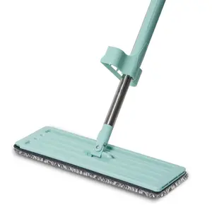 LTT1621 Mul-functional Floor Cleaning Flat Mop Microfiber Pad Mop Squeegee Hand Free Self Cleaning Mop