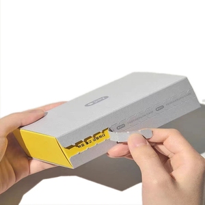 Hộp bưu phẩm đóng gói vận chuyển bằng bìa cứng có dây kéo, in ấn tùy chỉnh cho thương mại điện tử - Product Image 1