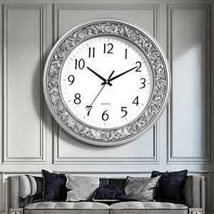 13 zoll blume neue design patentierte hause dekoration geschenk runde wanduhr - Product Image 3