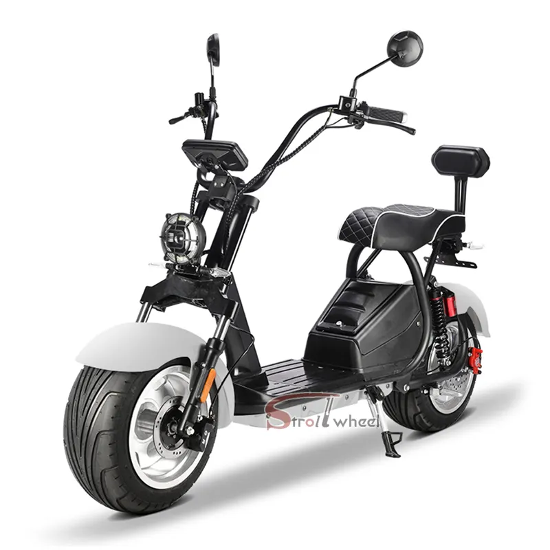 Eec elektrikli motosiklet ab depo citycoco scooter 2 tekerlekli yetişkin elektrikli bisiklet motosiklet hız elektrikli kıyıcı
