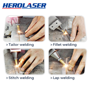 Máquina de Soldadura Láser Portátil de 1500w con Enfriamiento por Aire, Cabezal de Pistola para Soldar Fibra, Máquina de Fabricación de Metal, Venta Caliente - Product Image 5