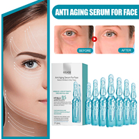 Nouveau sérum facial Anti-âge acide hyaluronique pour lifting de la peau raffermissant le front anti-rides vitamine B5 ampoules faciales