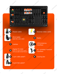 Mekede IPS Màn Hình Android 12.3 "1920*720 6 + 128G Stereo Car-Play Tự Động Cho Porsche Cayenne 2010-2017 4G LTE GPS Navigation - Product Image 4