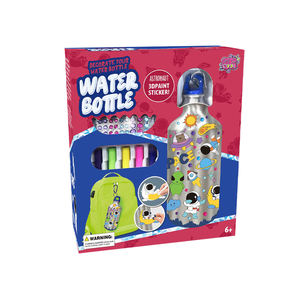 Regalo creativo para niños DIY arte y artesanía dibujo Doodle juguete DIY dinosaurio pegatina Graffiti botella de agua pintura Juguetes - Product Image 6