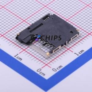 WQ21823-DES1-7F SD Card / Memory Card Connector SMD Connector Self-Return Type MicroSD Card (TF Card) Card Holder 1.95mm - Product Image 2