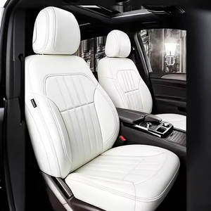 Coprisedili Auto in Pelle di Alta Qualità Resistenti alle Macchie Originali su Misura per 5 Posti Mercedes Benz W204 W205 - Product Image 1