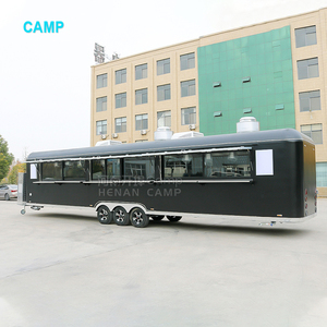 Conteneur Remorque Food Truck 40 Pieds avec Cuisine Complè<span class=keywords><strong>te</strong></span>, Chariot Alimentaire Mobile, Restaurant, Bar Mobile, Remorque à Pizza et BBQ - Product Image 5