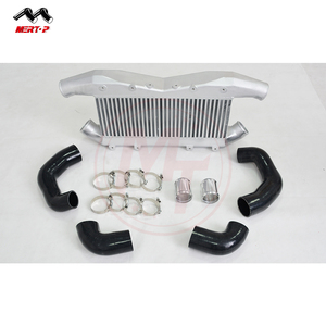 MERTOP RACING GT-R R35 2009-2015バーとプレートタイプフロントマウントインタークーラーキット - Product Image 1